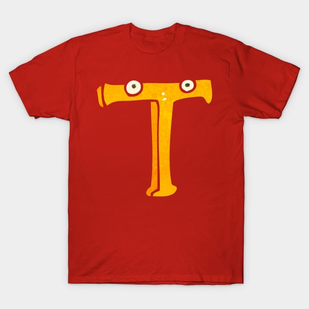 funny Letter,Christmas Gifts,A wonderful gift for those who start their name with T letter T-Shirt by rayanammmar